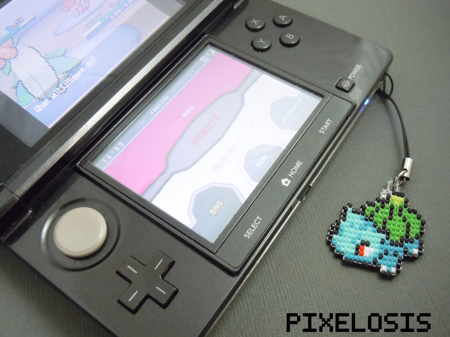 Bulbasaur Charm Keychain 3DS Charm Cell Phone Charm Glass Etsy