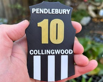 Scott Pendlebury Record Breaker Magnet – AFL Collingwood Gold #10