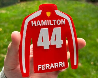 Aimant personnalisé pour combinaison de course Ferrari F1