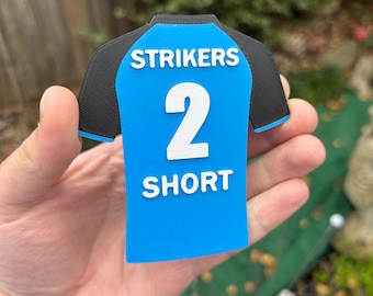 Custom Adelaide Strikers Cricket T20 Magnet Jersey