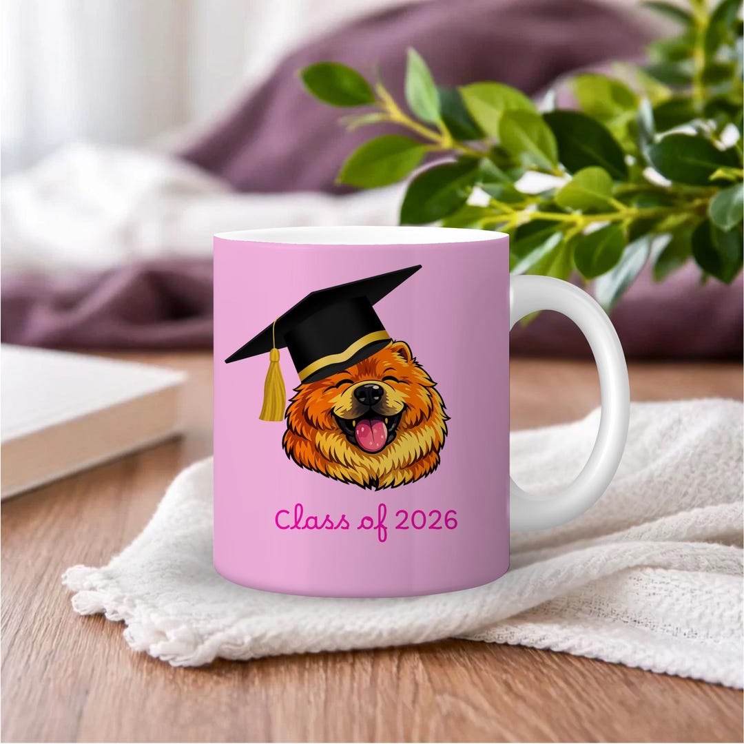 Class of 2026 Dog Graduation Coffee Mug | Puppy Graduate Gift - Etsy
