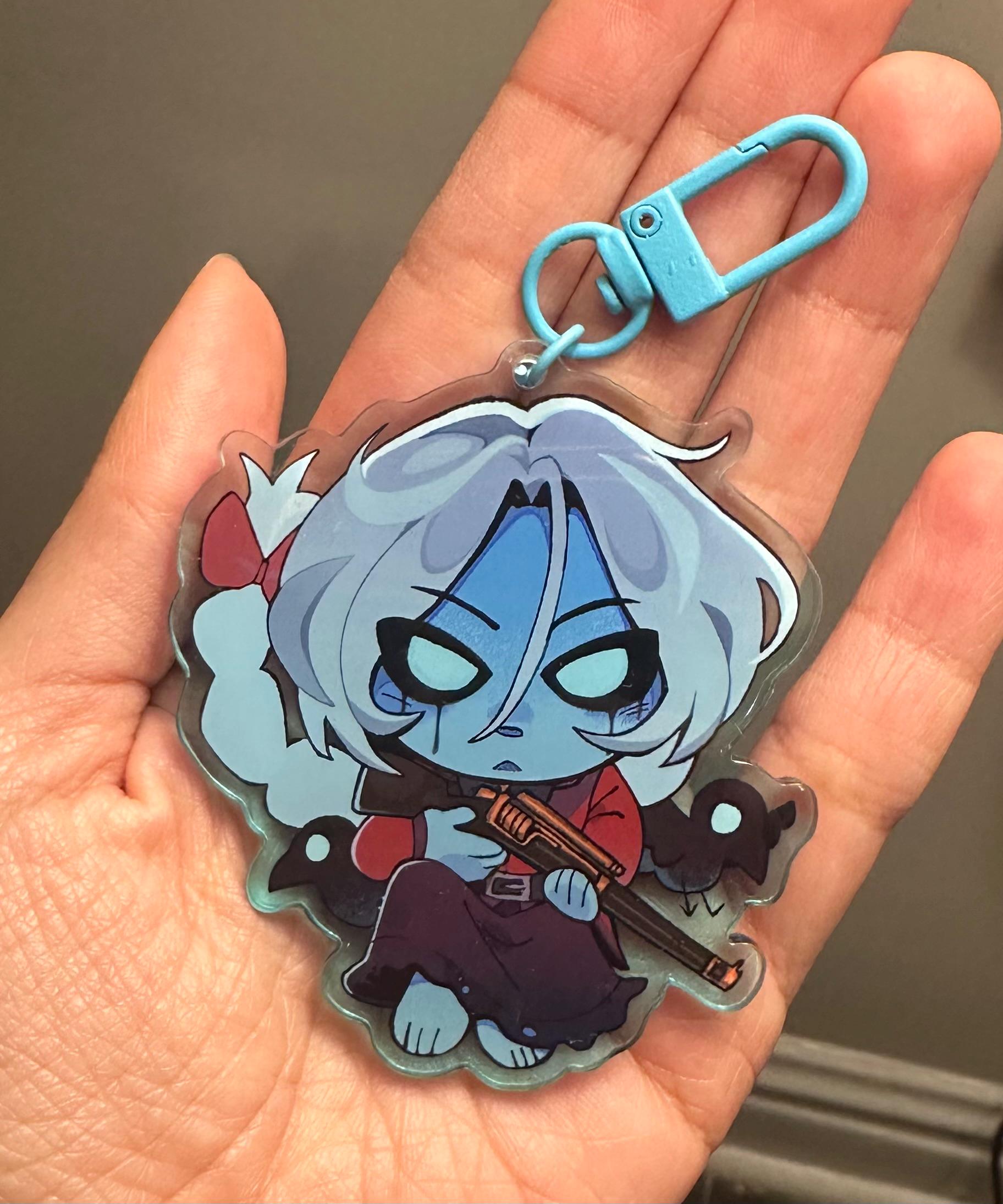 Deadlock Acrylic Keychain Charms | Ivy Vindicta Mina Celeste