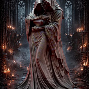 Gothic Paar Skulptur, Sensenmann Dark Empress Decor, Skelett Liebhaber Geschenk