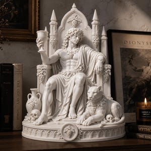 ディオニュソスの彫刻 - Etsy 日本