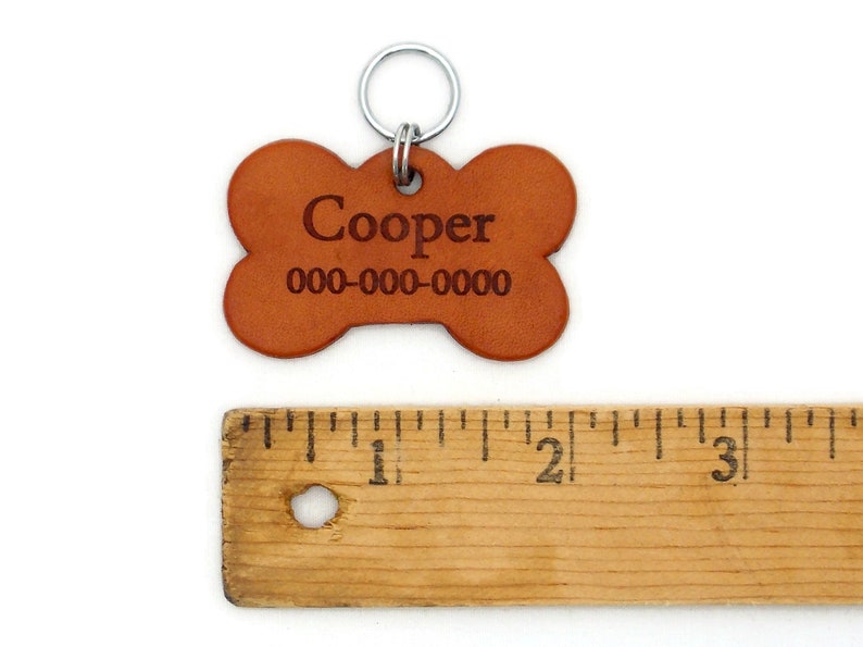 Dog Name Tags for Medium to LARGE Dogs Silent Dog Tags for Etsy