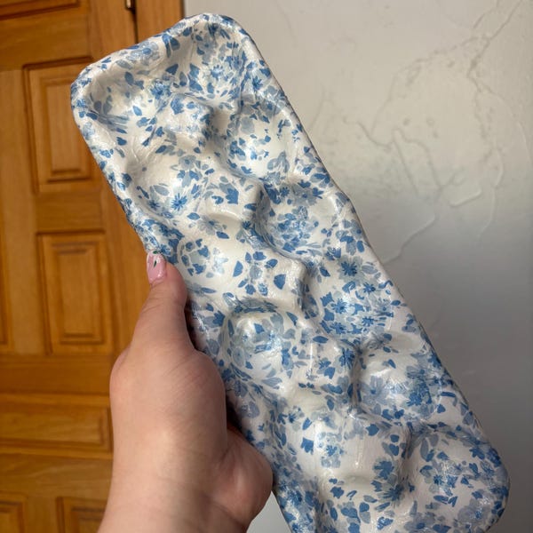 Handmade Clay Egg Carton