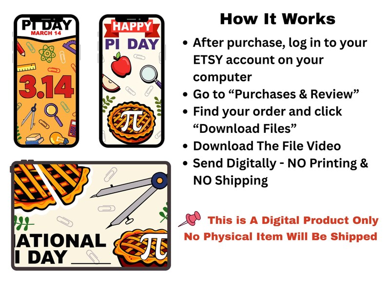 Animated Pi Day Background Bundle – Math Illustration Motion Graphics ...