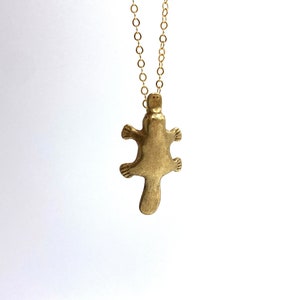 Bronze Platypus Necklace