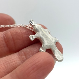 Silver Platypus Necklace
