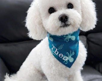 Custom Pet Scarf embroidery – Name Bandana for Dog or Cat