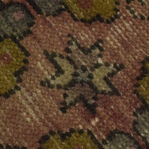 Pastel Patterned Rug 3x6 Ft Rug-oushak Rug-vintage Rug-turkey Rug 3x6 Ft-3x6 Ft Runner ...