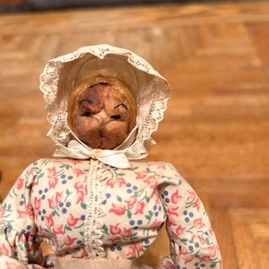 Antique folk art doll