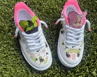 Custom Air Force 1 Kids Sneakers – Character Patch, Any Theme