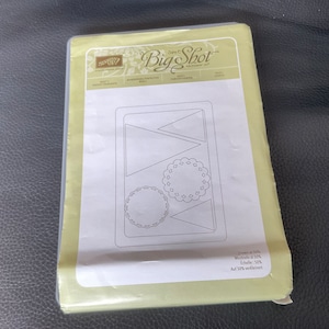Sizzix Big Shot Stampin&#39; Up Bigz L Perfect Pendants Die