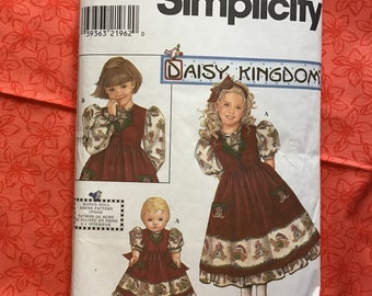 Momma Bear Vintage Daisy Kingdom Bib Apron #2016