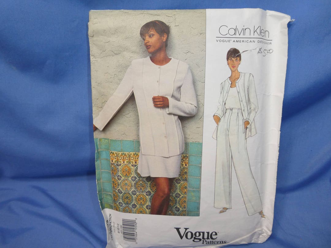 Vogue Sewing Pattern 1403 Anne Klein 8 10 12 - Etsy