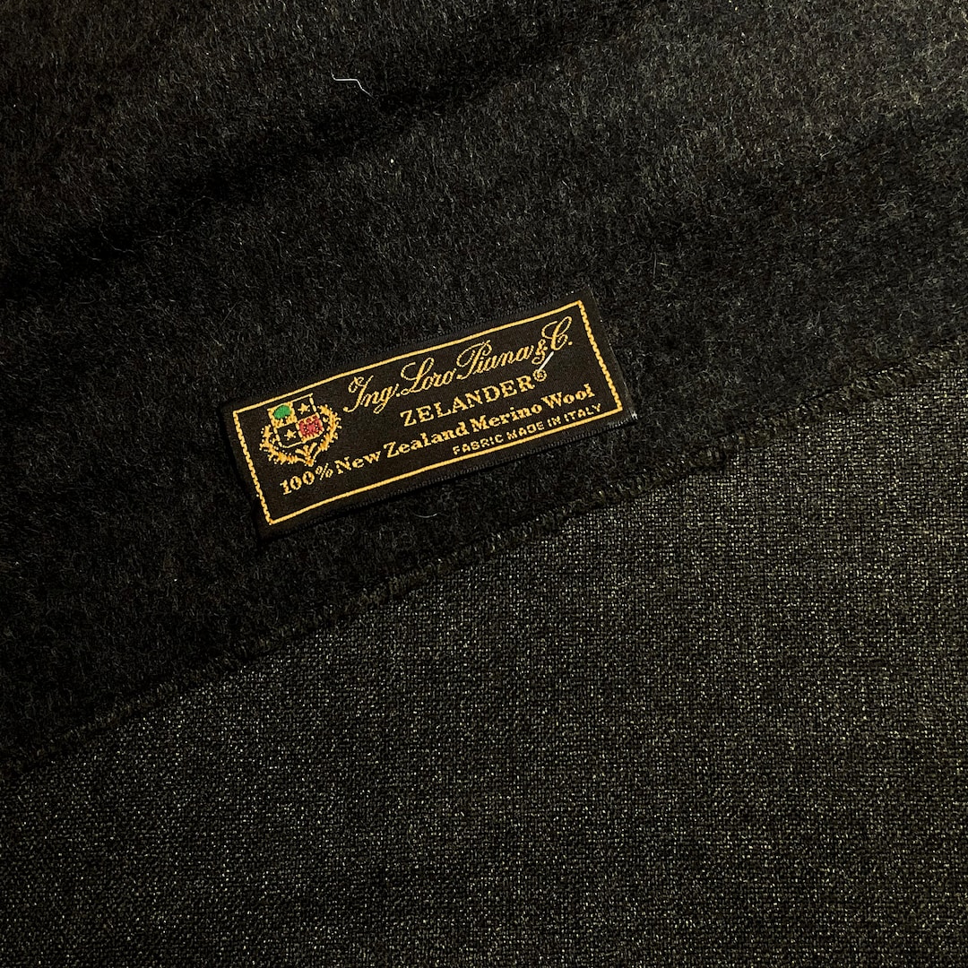 Loro Piana New Zealand merino wool スラックス Loro Piana Zelander Wool Jacket Coat Fabric, 100% New