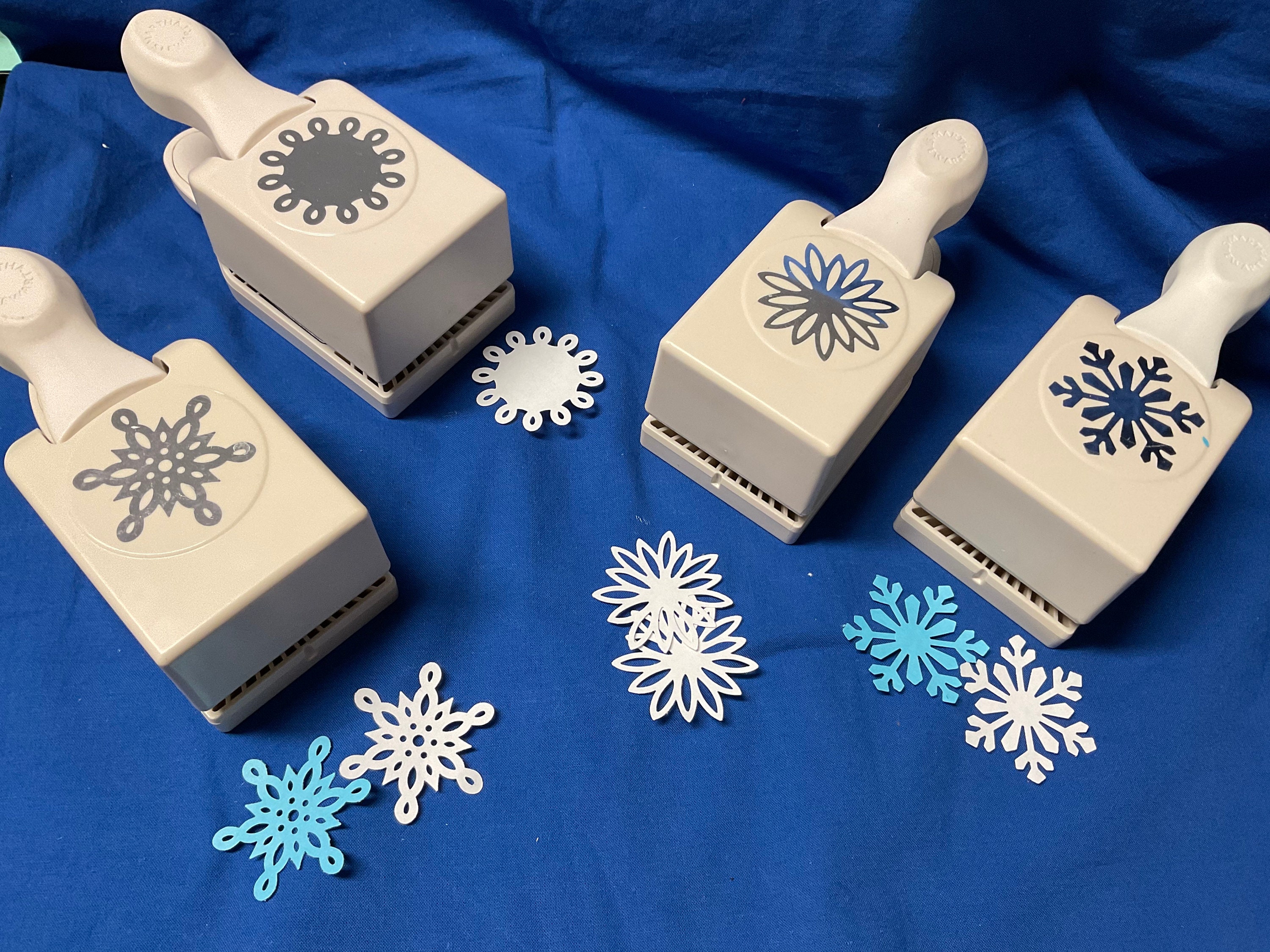 Martha Stewart Large Paper Punches, Snowflakes, Medallions 
