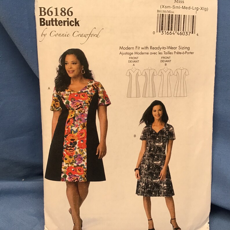 Butterick Sewing Patterns 6466, 6186, 6187, or 5999, Connie Crawford Jacket, Dress, or Shirt Top, Size Xxlg 6X 6168