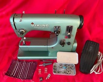 Viking Automatic Type 21 Sewing Machine, Accessories, Pedal,