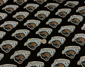 N.T.T. 1995 NFLP #6001 NFL Jaguars Fabric, 59” Wide, By the Yard, C3