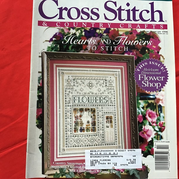 Better Homes and Gardens Cross Stitch and Country Craft Needlework Magazine, 1996, 1997