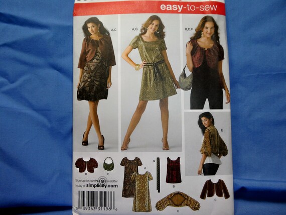 Simplicity 3533 Sewing Pattern Easy to Sew Dress Size H5 6 | Etsy