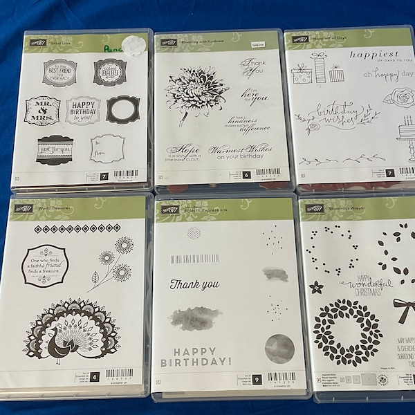 Stampin up Stamp Set Etsy