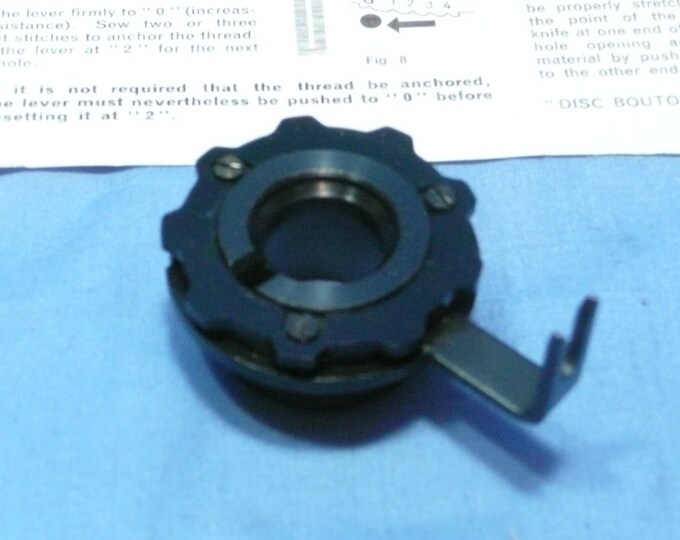 Elna Buttonhole Cam Disc With Instructions Etsy