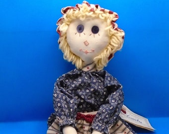 Vintage Rag Doll Annie Laurie Doll Emily Rag Doll