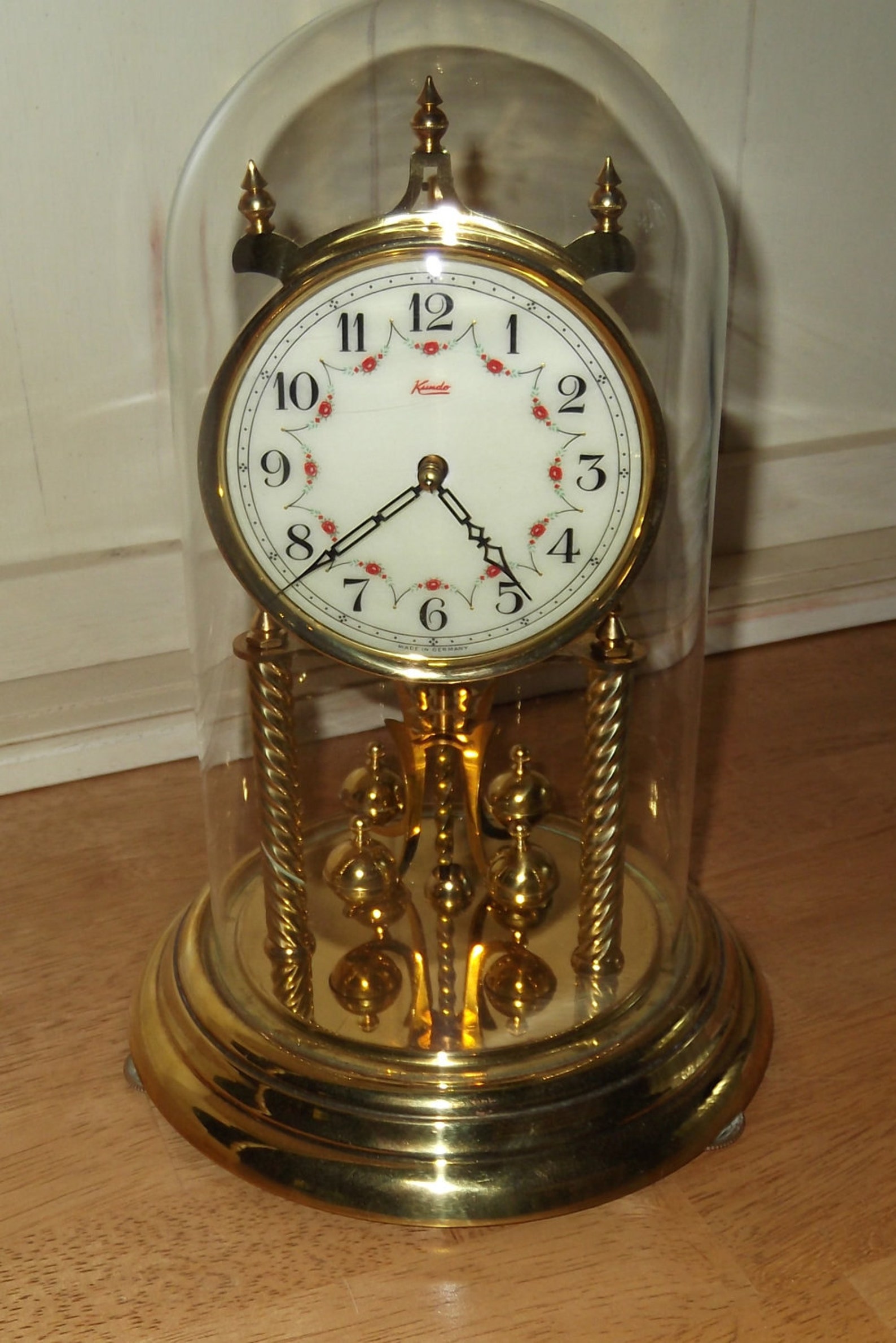 Kundo Wind Up 400 Day Anniversary Clock with Key / Mantle Etsy
