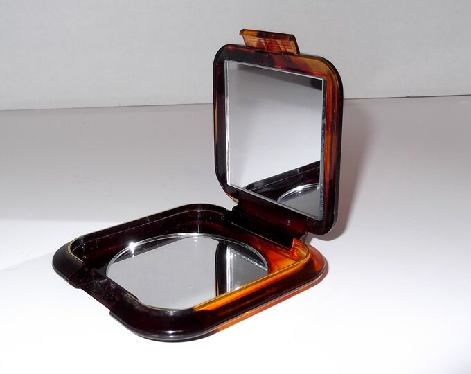 Vintage Compact Mirror Purse Makeup Mirror Etsy