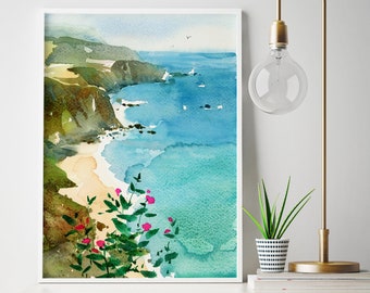 California Wall Art Etsy