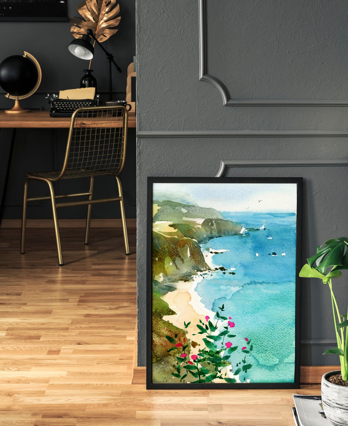 California Coast Wall Art California Print California Wall Etsy