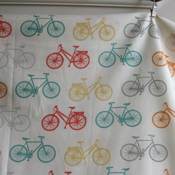 Organic Bike It- Commute Collection by Jay-Cyn from Birch Fabrics - ONE HALF YARD