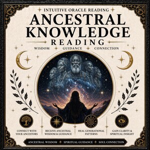 Ancestor Oracle Reading | Pendulum Yes/No Clarity, Lineage Insight (PDF)