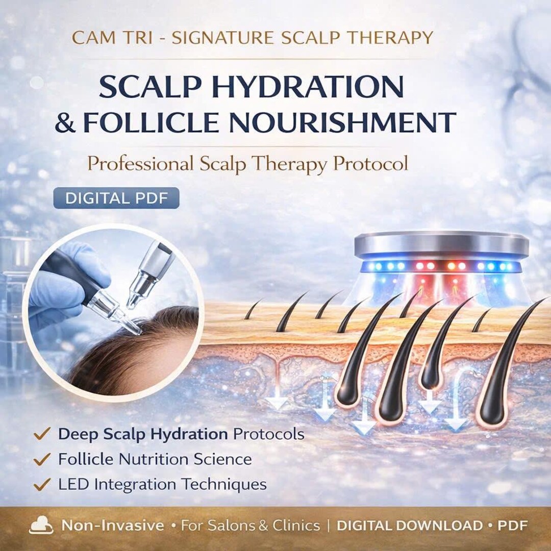 Scalp Hydration & Follicle Nourishment Training Manual PDF | Scalp ...