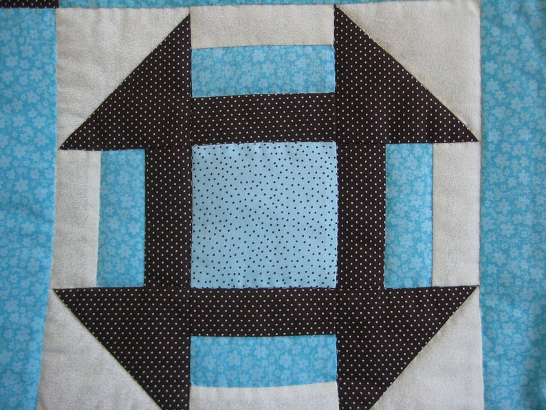 Brown and teal Churn Dash