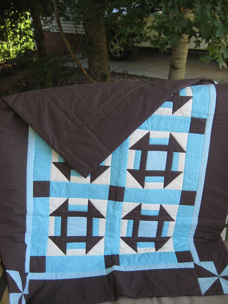 Brown and teal Churn Dash