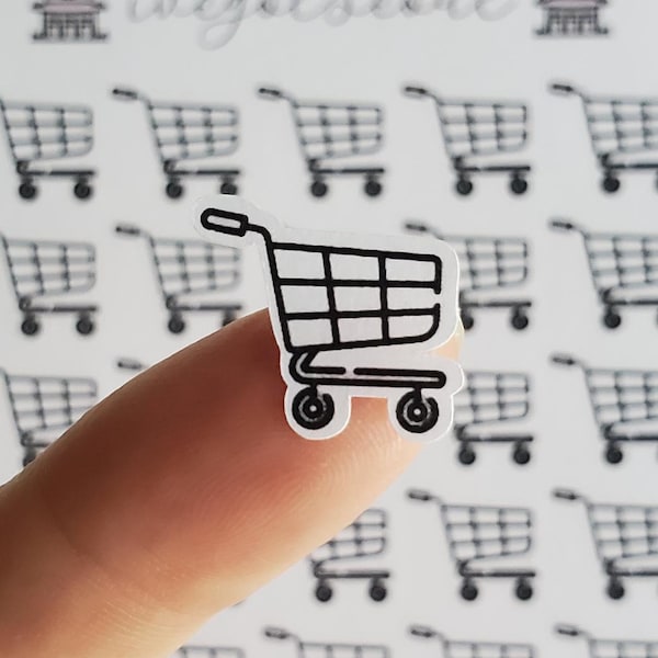 Planner Sticker | Shopping Cart