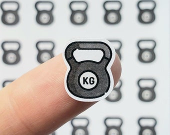 Planner Sticker | Kettlebell