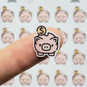 Planner Sticker | Piggy Bank