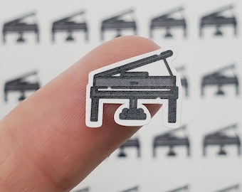 Planner Sticker | Piano