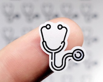 Planner Stickers | Stethoscope, Doctor Visit, Medical Stickers