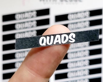 Planner Stickers | Quads, Leg Workout