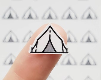 Planner Sticker | Camping Tent