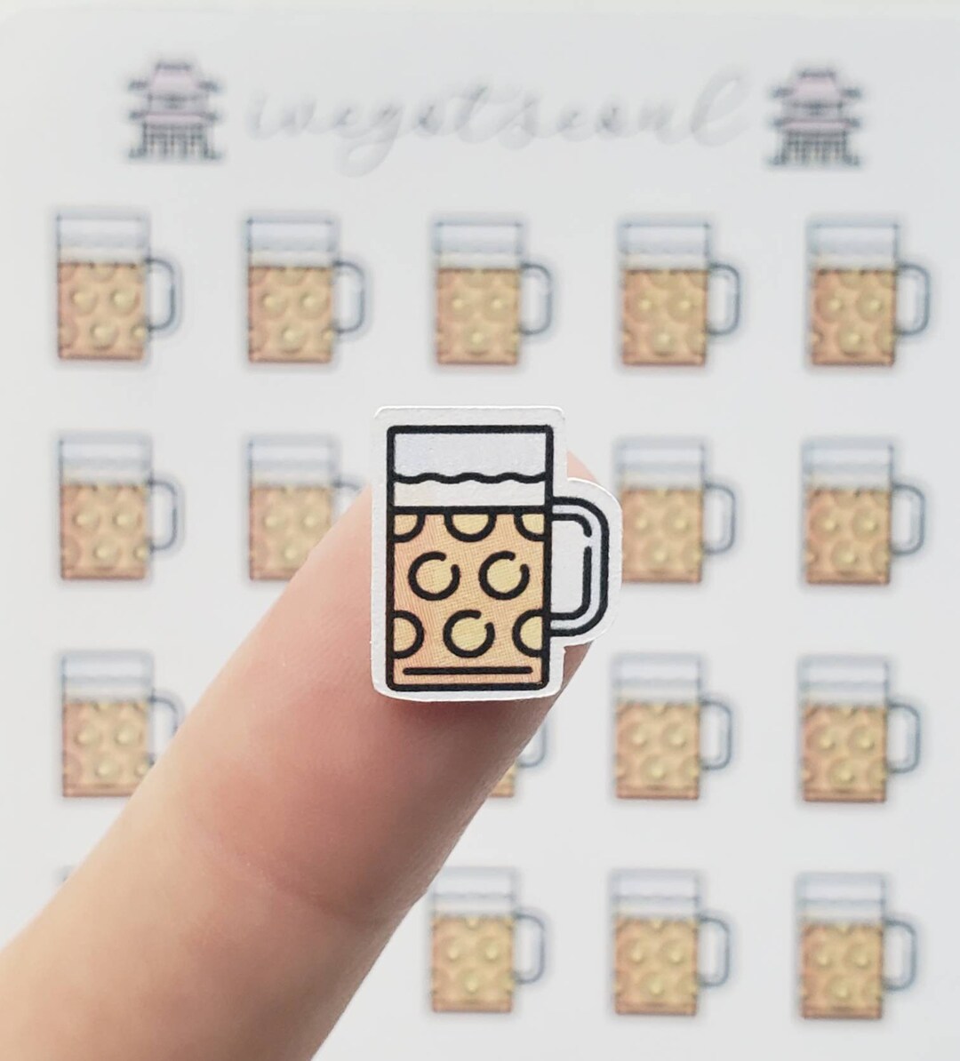 Planner Sticker | Beer Stein - Etsy