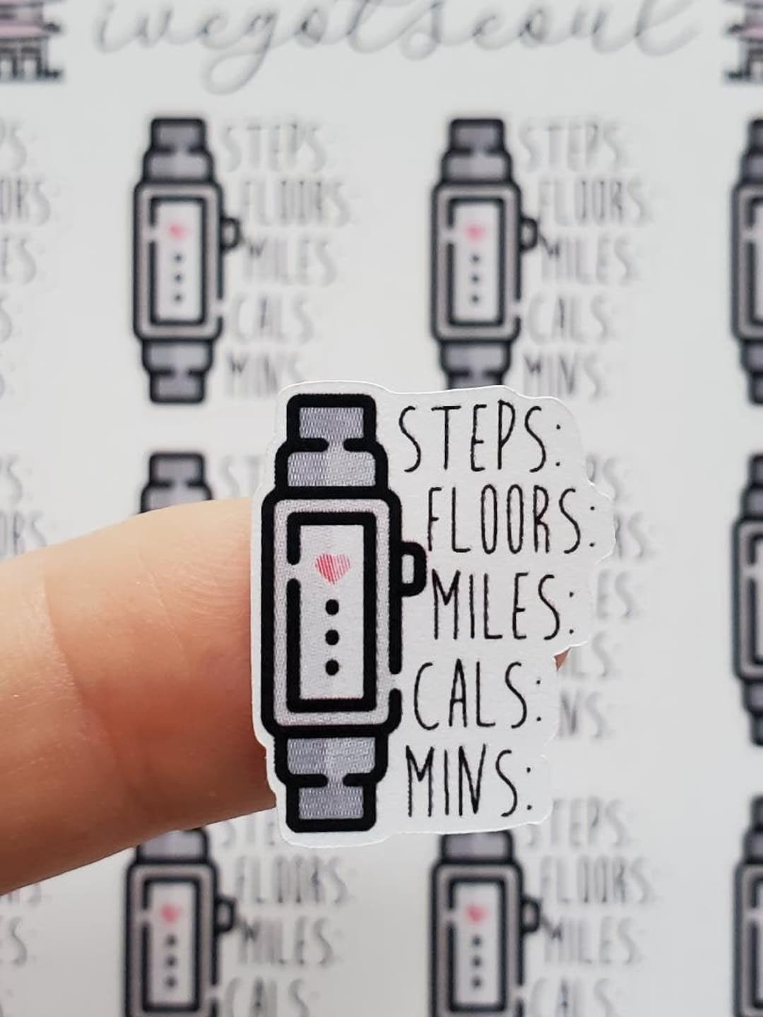 Planner Sticker | Fitness Tracker - Etsy