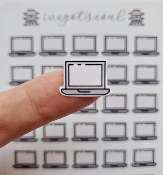 Planner Sticker | Computer, Laptop