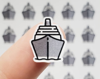 Sticker pour agenda | Bateau de croisière